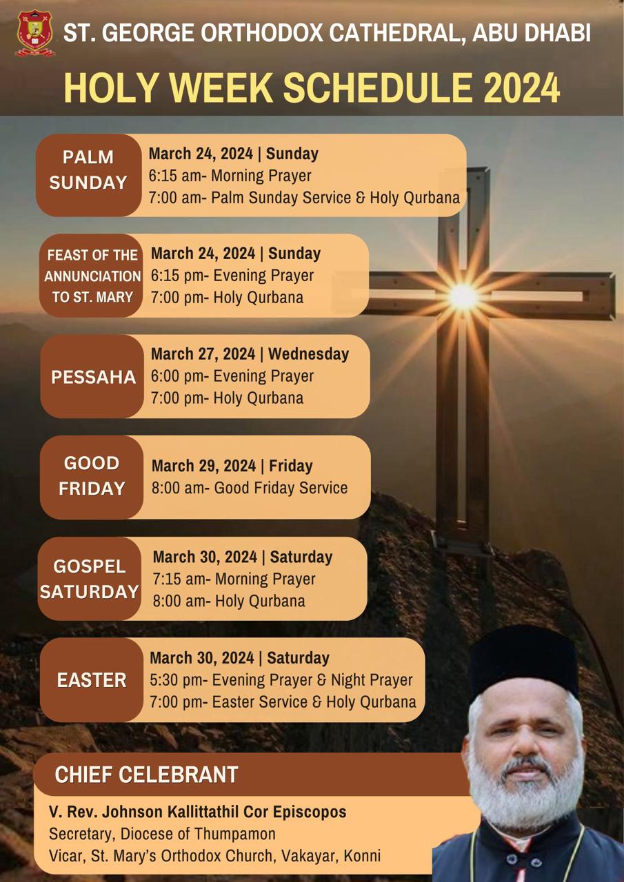 Holy Week 2024