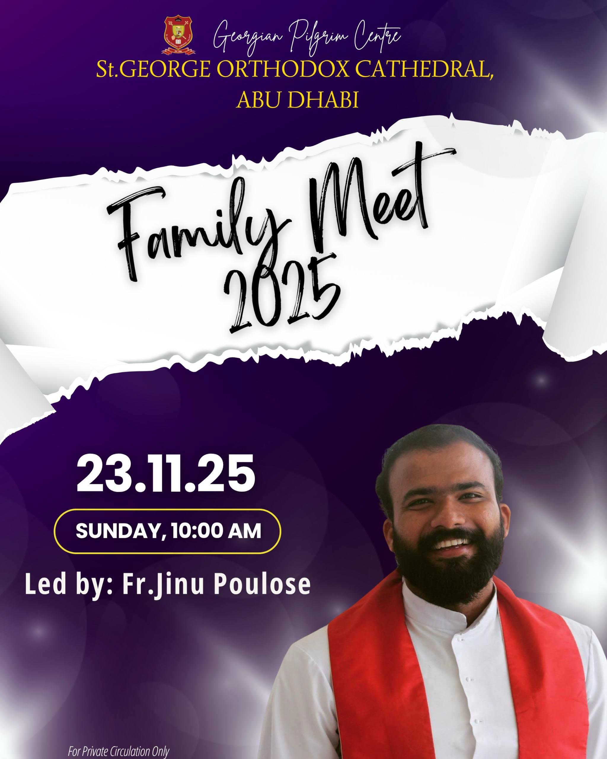 FAMILY MEET-2025, 23RD NOV
