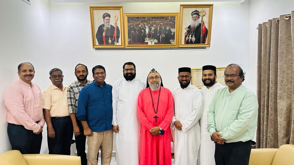 Holy Episcopal visit by the Marthoma Church Rt. Rev. Dr. Euyakim Mar Coorilos Suffragan Metropolitan of Mumbai -Delhi Diocese visited our Cathedral today morning