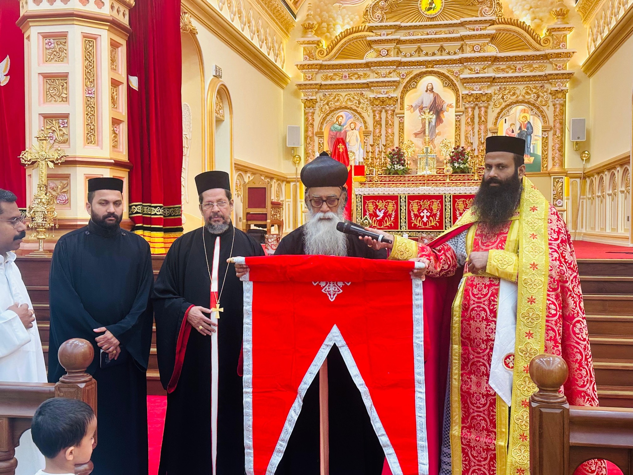Perunnal Kodiyettu Ceremony-Feast of St.George.